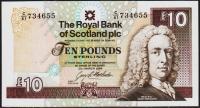 Шотландия 10 фунтов 1994г. P.353а(4) - UNC