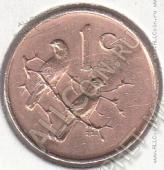 21-113 Южная Африка 1 цент 1967г. КМ # 65.2 бронза 3,0гр. 19мм - 21-113 Южная Африка 1 цент 1967г. КМ # 65.2 бронза 3,0гр. 19мм