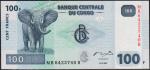 Конго 100 франков 2007г. Р.98А - UNC