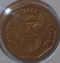 Н1-121 Африка 10 центов 2002г.