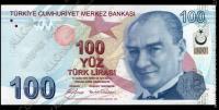 Турция 100 лир 2009г. P.226 UNC