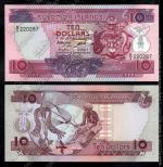 Соломоновы острова 10 долларов 1986г. P.15 UNC