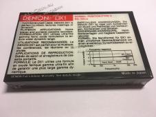 Аудио Кассета DENON DX 1 60 1987 год. / Япония / - Аудио Кассета DENON DX 1 60 1987 год. / Япония /