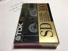 Аудио Кассета TDK SD 100 TYPE II  1990 год.  / Япония / - Аудио Кассета TDK SD 100 TYPE II  1990 год.  / Япония /