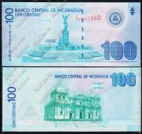 Никарагуа 100 кордоба 2007(12)г. Р.204 UNC