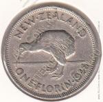  5-136	Новая Зеландия 1 флорин 1948г. КМ # 18 медно-никелевая 11,31гр. 28,58мм