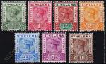 Святая Елена 7 марок п/с 1890-96г SG.46-52* 
