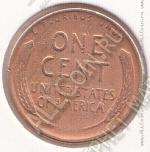 26-111 США 1 цент 1956D г. KM# A 132 медь-цинк 3,11гр 19,0мм