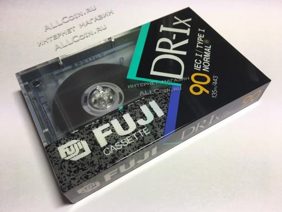 Аудио Кассета FUJI DR-Ix 90 1989 год. / Мексика / Новая. Запечатанная. Из Блока.