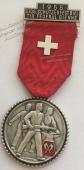 #186 Швейцария спорт Медаль Знаки - #186 Швейцария спорт Медаль Знаки