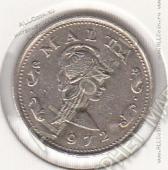 20-43 Мальта 2 цента 1972г. КМ # 9 медно-никелевая 2,25гр. 17,78мм - 20-43 Мальта 2 цента 1972г. КМ # 9 медно-никелевая 2,25гр. 17,78мм