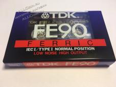 Аудио Кассета TDK FE 90 1999г. / Люксембург / - Аудио Кассета TDK FE 90 1999г. / Люксембург /