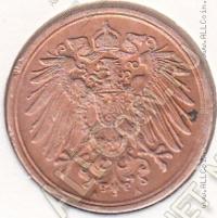 35-165 Германия 1 пфенниг 1901г. КМ # 10 A медь 2,0гр. 17,5мм 