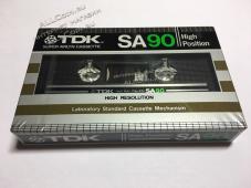 Аудио Кассета TDK SA 90 TYPE II  1992 год.  / США / - Аудио Кассета TDK SA 90 TYPE II  1992 год.  / США /