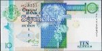 Банкнота Сейшельские острова 10 рупий 2010 года. Р.36в - UNC