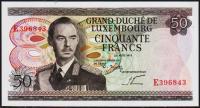 Люксембург 50 франков 1972г. P.55в - UNC