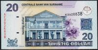 Суринам 20 долларов 2004г. P.159а - UNC