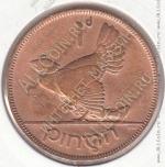 9-69 Ирландия 1 пенни 1928г. КМ # 3 бронза 9,45гр. 30,9мм