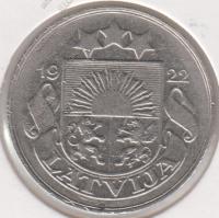 25-47 Латвия 20 сантим 1922г. 