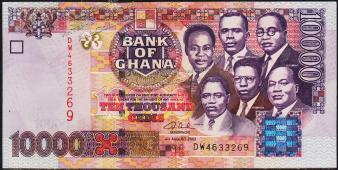 Гана 10000 седи 2003г. P.35в - UNC - Гана 10000 седи 2003г. P.35в - UNC