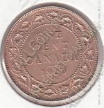 8-11 Канада 1 цент 1920г. КМ # 21 бронза 5,67гр. 25,5мм