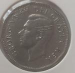 Н2-117 Канада 5 центов 1950г. Медно Никиль.
