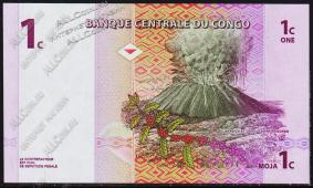 Конго 1 сантим 1997г. P.80 UNC - Конго 1 сантим 1997г. P.80 UNC