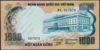 Южный Вьетнам 1000 донгов 1972г. P.34 UNC