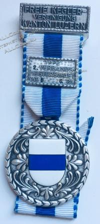 #083 Швейцария спорт Медаль Знаки