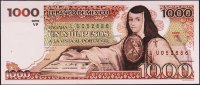 Банкнота Мексика 1000 песо 07.08.1984 года. P.80в - UNC "VF"