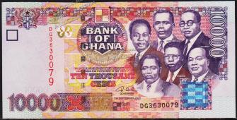 Гана 10000 седи 2002г. P.35а - UNC - Гана 10000 седи 2002г. P.35а - UNC