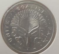 Н2-118 Джибути 5 франков 1991г.