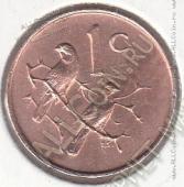 21-118 Южная Африка 1 цент 1967г. КМ # 65.2 бронза 3,0гр. 19мм - 21-118 Южная Африка 1 цент 1967г. КМ # 65.2 бронза 3,0гр. 19мм