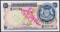 Сингапур 1 доллар 1971г. P.1с - UNC