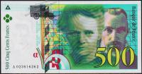Франция 500 франков 1994г. P.160а(1) - UNC