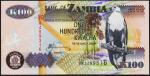 Замбия 100 квача 2006г. Р.38f - UNC