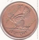 27-101 Ирландия 1 пенни 1946г. КМ # 11 бронза 9,45гр. 30,9мм