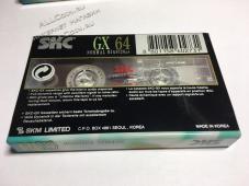 Аудио Кассета SKC GX 64 1996 год. / Южная Корея / - Аудио Кассета SKC GX 64 1996 год. / Южная Корея /