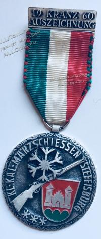 #085 Швейцария спорт Медаль Знаки