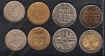 Колумбия набор 4 монеты  (арт 4)