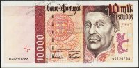 Банкнота Португалия 10000 эскудо 02.05.1996 года. P.190а(2-1) - UNC