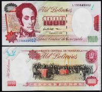 Венесуэла 1000 боливаров 1998г. P.76c - UNC
