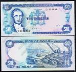 Ямайка 10$ 1992г. P.71d(2) - UNC