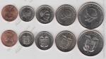 арт451 Панама набор 5 монет 2008г. UNC