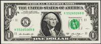 США 1 доллар 2013г. UNC "К" К-B