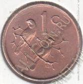 21-120 Южная Африка 1 цент 1966г. КМ # 65.1 бронза 3,0гр. 19мм - 21-120 Южная Африка 1 цент 1966г. КМ # 65.1 бронза 3,0гр. 19мм