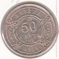 28-67 Белиз 50 центов 1976г. КМ # 37 UNC медно-никелевая 9,07гр. 27,74мм