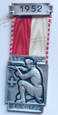 #086 Швейцария спорт Медаль Знаки
