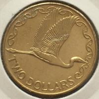 #141 Новая Зеландия 2 доллара 2005г.UNC