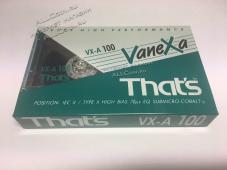 Аудио Кассета THAT’S VX-A 100 TYPE II 1993 год.  / Япония / - Аудио Кассета THAT’S VX-A 100 TYPE II 1993 год.  / Япония /